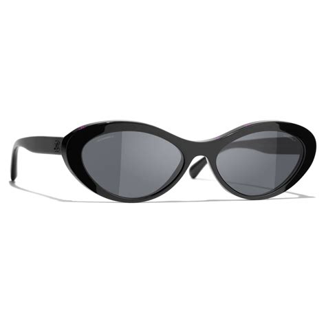 chanel oval sunglasses 2022|chanel sunglass case price.